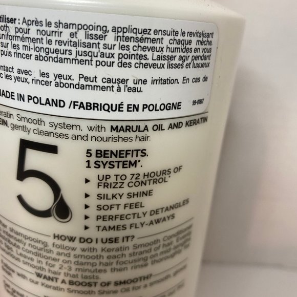 2 Bottles TRESemme Keratin Smooth Shampoo & Conditioner - Picture 4 of 4